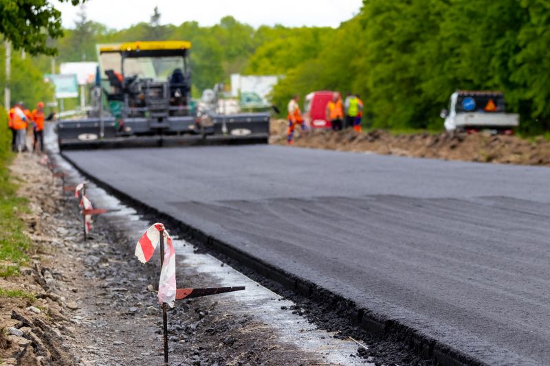 New Asphalt Installation